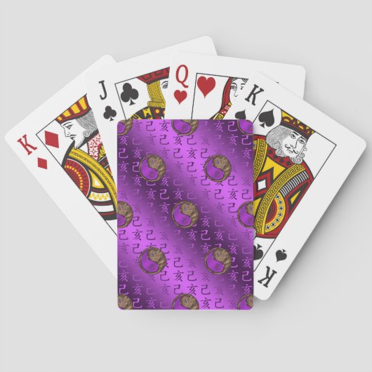 Jeu De Cartes Sanglier de Terre (dos)
