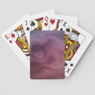 Jeu De Cartes Sangria Strata Moody Pink and Purple Luxe Agate