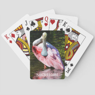 Jeu De Cartes Sanibel Island Roseate Spoonbill Jouer des cartes