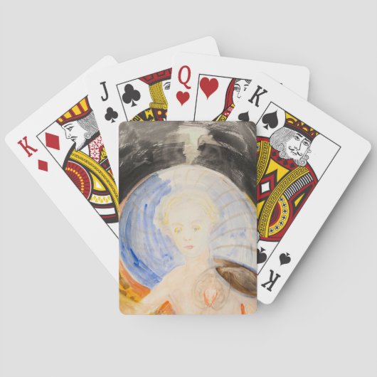 Jeu De Cartes Sans titre, 1934 par Hilma af Klint (dos)