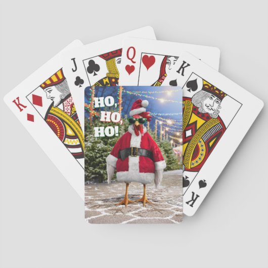 Jeu De Cartes Santa Chicken (dos)