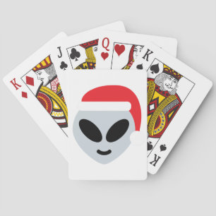 Jeu De Cartes santa claus alien emoji