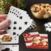 Jeu De Cartes Santa Face Deck | Esprits du Pôle Nord Noël  (In Situ)