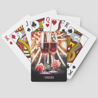 Jeu De Cartes Santé au vin de Champagne