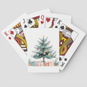 Jeu De Cartes sapin de Noël 