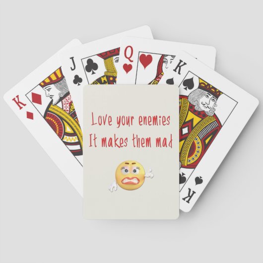 Jeu De Cartes Sarcastic Funny Sayings and Quotes Salty Sarcasm (dos)