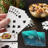 Jeu De Cartes Sarcelle & Diamants (In Situ)