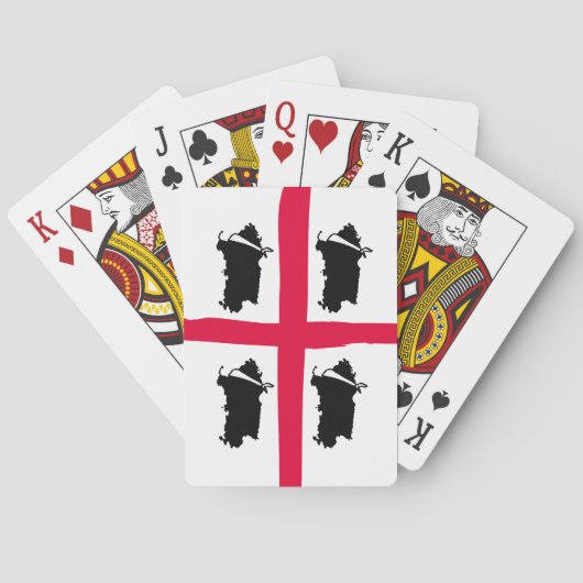 Jeu De Cartes Sardaigne, 4 voltes (dos)