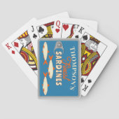 Jeu De Cartes Sardines Tinned Fish Personalized Poker Playing  (dos)