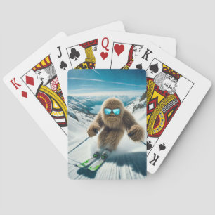 Jeu De Cartes Sasquatch le skieur