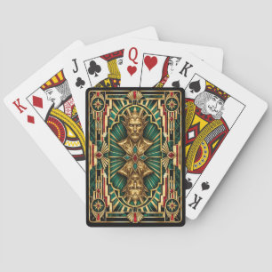 Jeu De Cartes Satyre, Art Déco Mythique