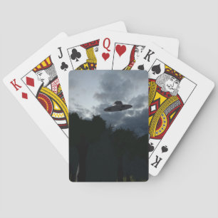 Jeu De Cartes Saucer Volant Classique Jouer Cartes