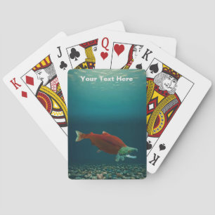 Jeu De Cartes Saumon Sockeye