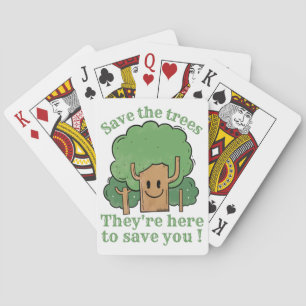 JEU DE CARTES SAUVEZ LES ARBRES, ILS SONT ICI POUR VOUS SAUVER