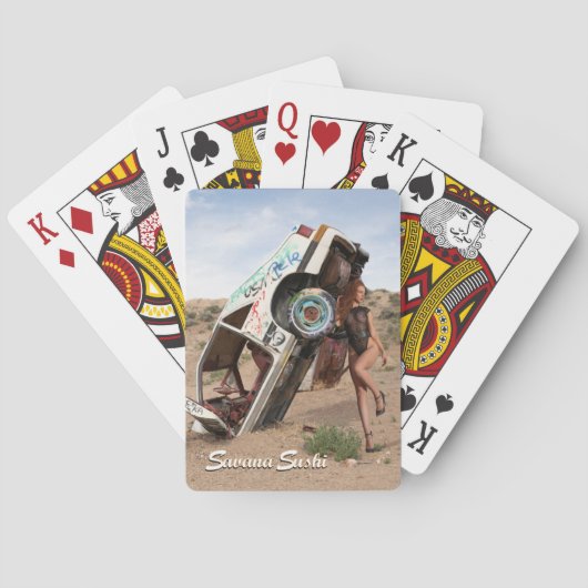 Jeu De Cartes Savanasushi Classic Playing Cartes (dos)