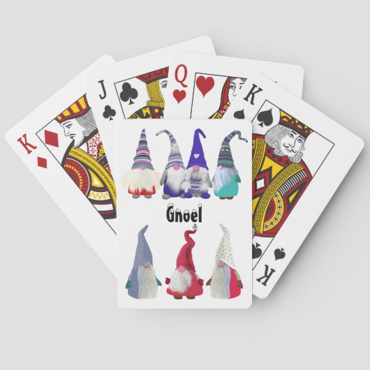 Jeu De Cartes Scandi Gnome Classic Playing Cards (dos)