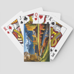 Jeu De Cartes Scène de montagne