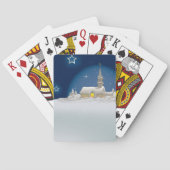 Jeu De Cartes Scène d'hiver de Noël (dos)