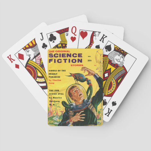 Jeu De Cartes science-fiction originale (dos)