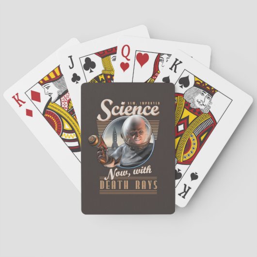 Jeu De Cartes Science : Maintenant avec les rayons de la mort Jo (dos)