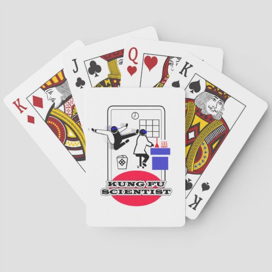 Jeu De Cartes Scientifique de Kung Fu (dos)