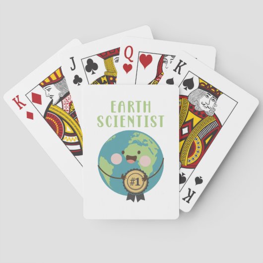 Jeu De Cartes Scientifique de la Terre (dos)