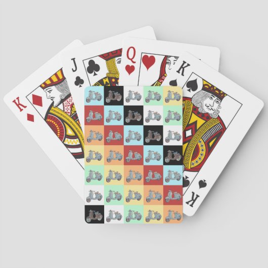 Jeu De Cartes Scooters (dos)