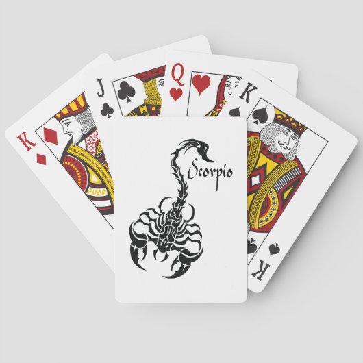 Jeu De Cartes Scorpio (dos)