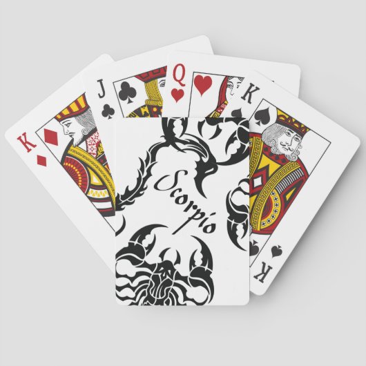 Jeu De Cartes Scorpion (dos)