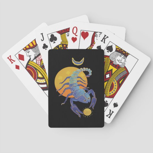 Jeu De Cartes scorpion (dos)