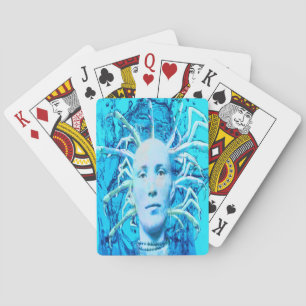 Jeu De Cartes Scorpion bleu