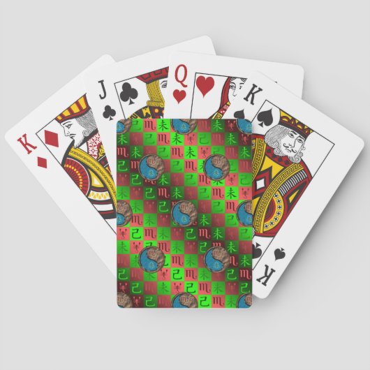 Jeu De Cartes Scorpion & Chèvre de Terre (dos)