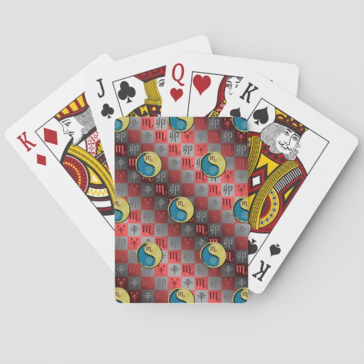 Jeu De Cartes Scorpion & Lapin de Métal (dos)