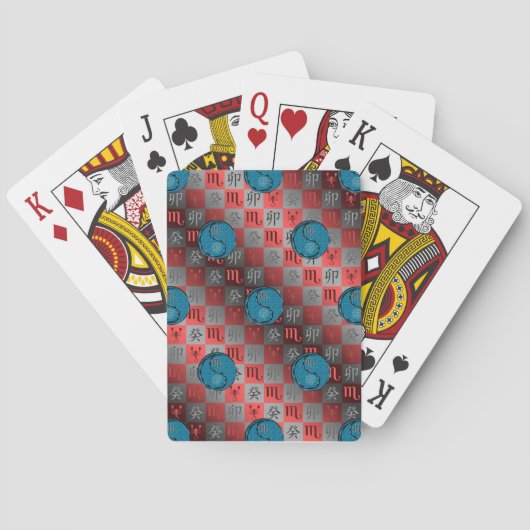 Jeu De Cartes Scorpion & Lapin d'eau (dos)