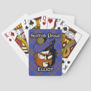 Jeu De Cartes Scottish Clan Elliot Tartan Deck