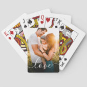 Jeu De Cartes Script d'amour photo personnalisé (dos)
