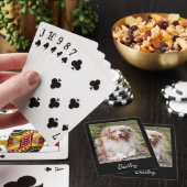 Jeu De Cartes Script de photo et de nom de animal de compagnie p (In Situ)
