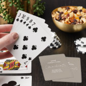 Jeu De Cartes Script personnalisé pour diplômé (In Situ)