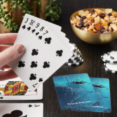 Jeu De Cartes Scuba Diving on Sunken Ship personalize (In Situ)
