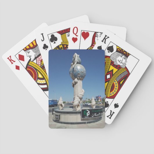 Jeu De Cartes Sculpture aux marins (dos)