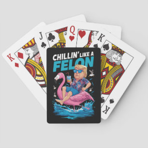 Jeu De Cartes Se détendre comme un criminel Trump président 2024