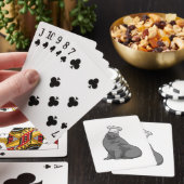 Jeu De Cartes Seal as Cook with Chef casquette (In Situ)