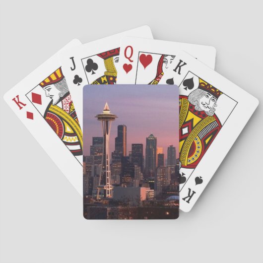 Jeu De Cartes Seattle de parc de Kerry (dos)