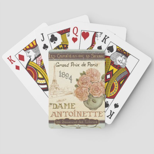 Jeu De Cartes Seed packet (dos)