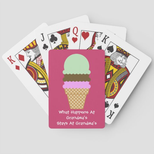 Jeu De Cartes Séjour chez Grand-mère (dos)