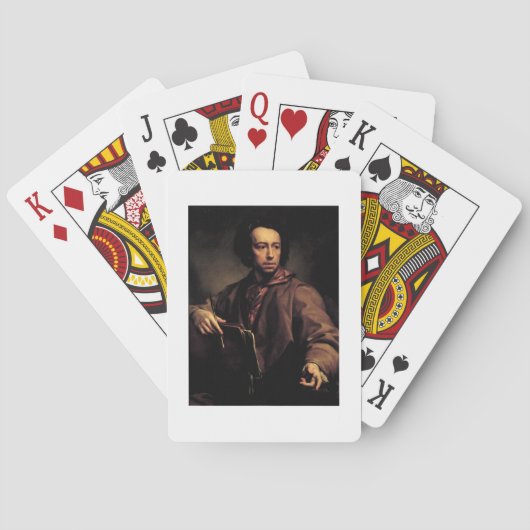 Jeu De Cartes Self Portrait, 1773 (dos)