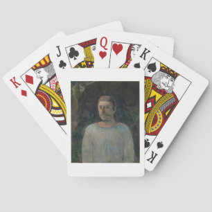 Jeu De Cartes Self portrait, close to Golgotha, 1896 (oil on can