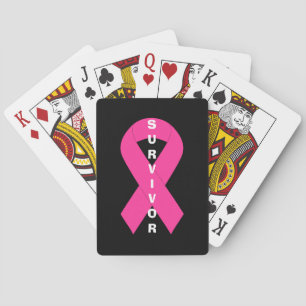 Jeu De Cartes Sensibilisation au cancer du sein Survivant au rub