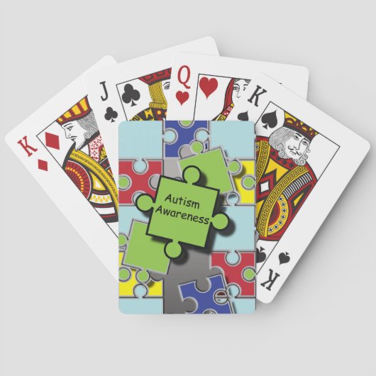 Jeu De Cartes Sensibilisation sur l'autisme (dos)