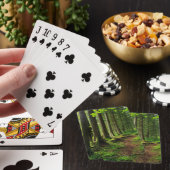 Jeu De Cartes Sentier de la forêt verte Scénique (In Situ)
